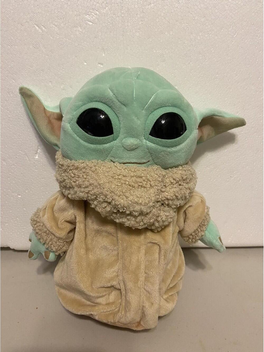 Star Wars Mandalorian Baby Yoda  Plush Toy “The Child 11” Mattel Rubber Face NWT